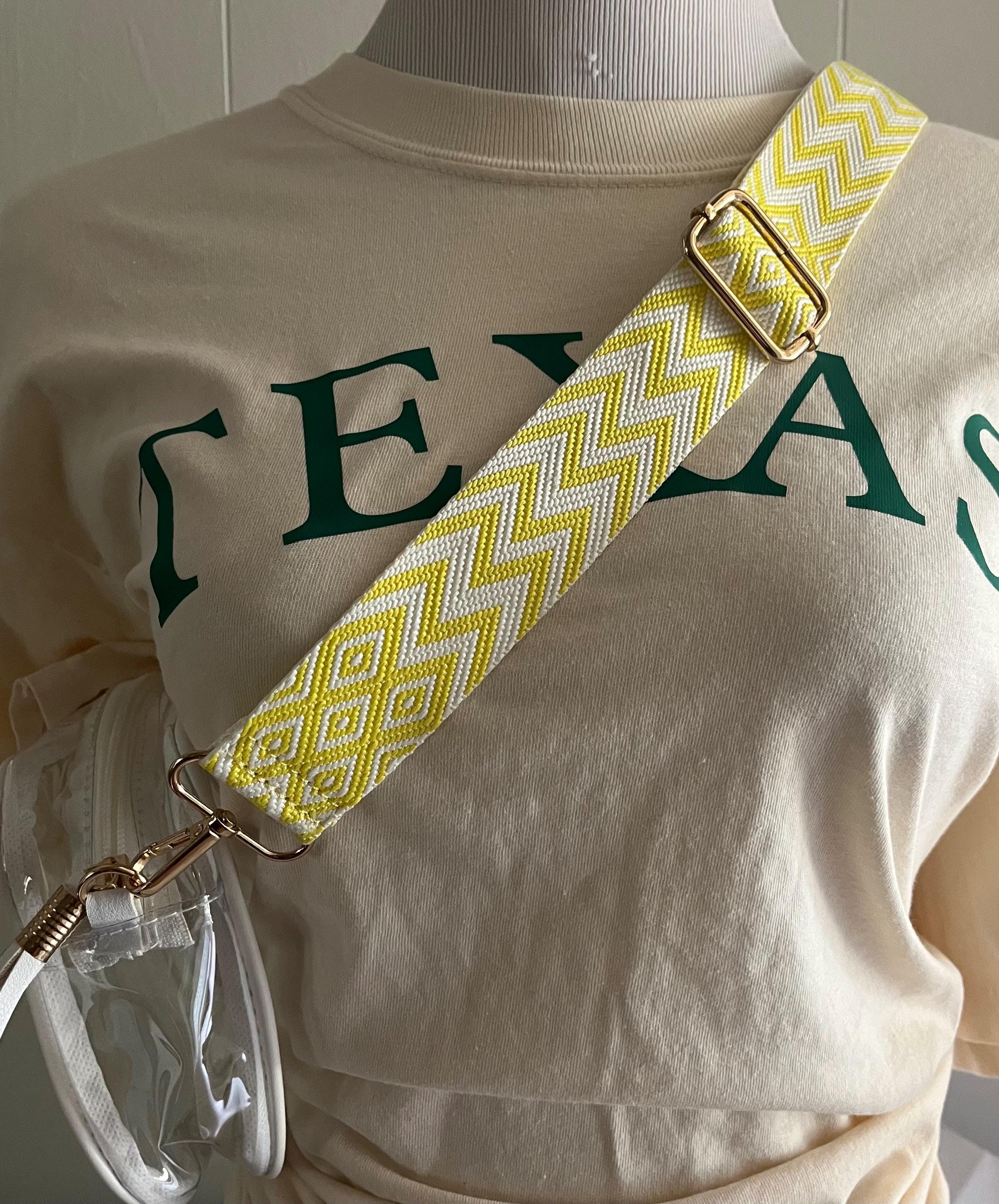 Clear Stadium Bag Crossbody | Game Day Concert Festival Clear Purse | Stadium Approved Clear Vinyl Security Bag | Cute Outfit