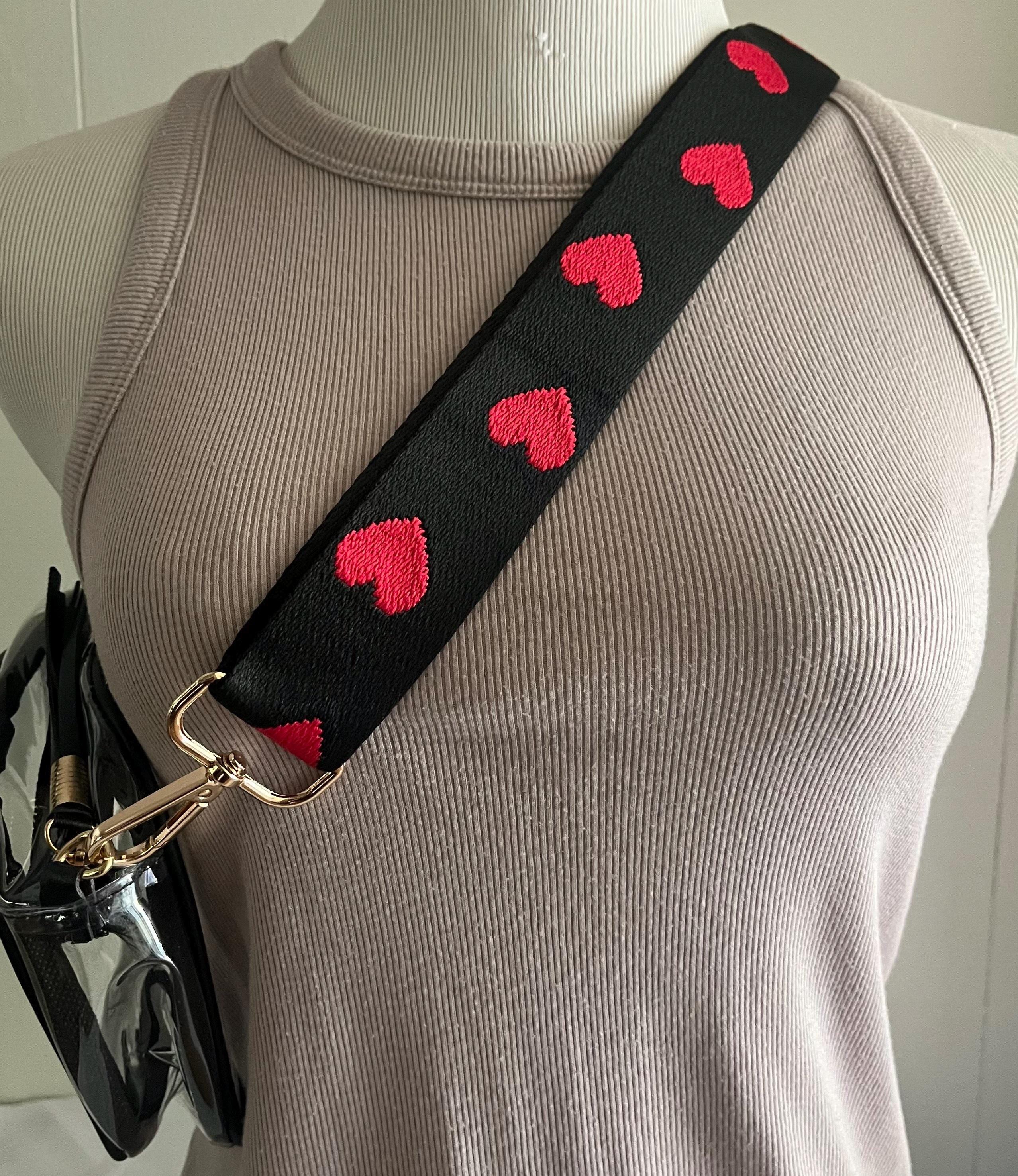 Clear Stadium Bag Crossbody | Game Day Concert Festival Clear Purse | Stadium Approved Clear Vinyl Security Bag | Cute Outfit
