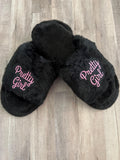 Pretty Girl Fuzzy Slippers: Comfortable House Shoes