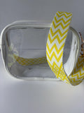 Clear Stadium Bag Crossbody | Game Day Concert Festival Clear Purse | Stadium Approved Clear Vinyl Security Bag | Cute Outfit