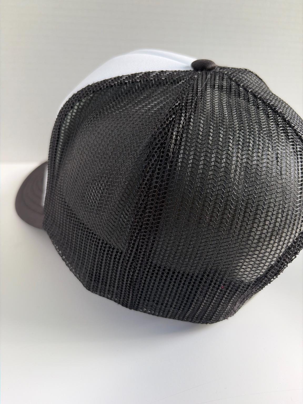 Danger Trucker Hat | Funny Statement Hat | Black & White Mesh Cap | Unisex Graphic Hat | Bold Red Letter Hat | Gift for Him o