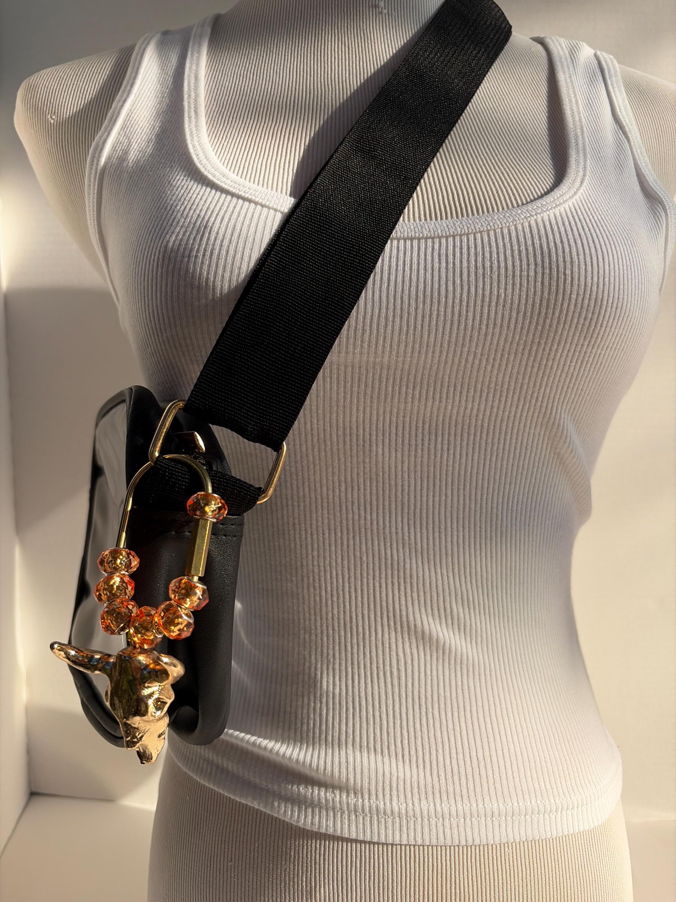 Clear Stadium Bag Crossbody | Game Day Concert Festival Clear Purse | Stadium Approved Clear Vinyl Security Bag | Cute Outfit